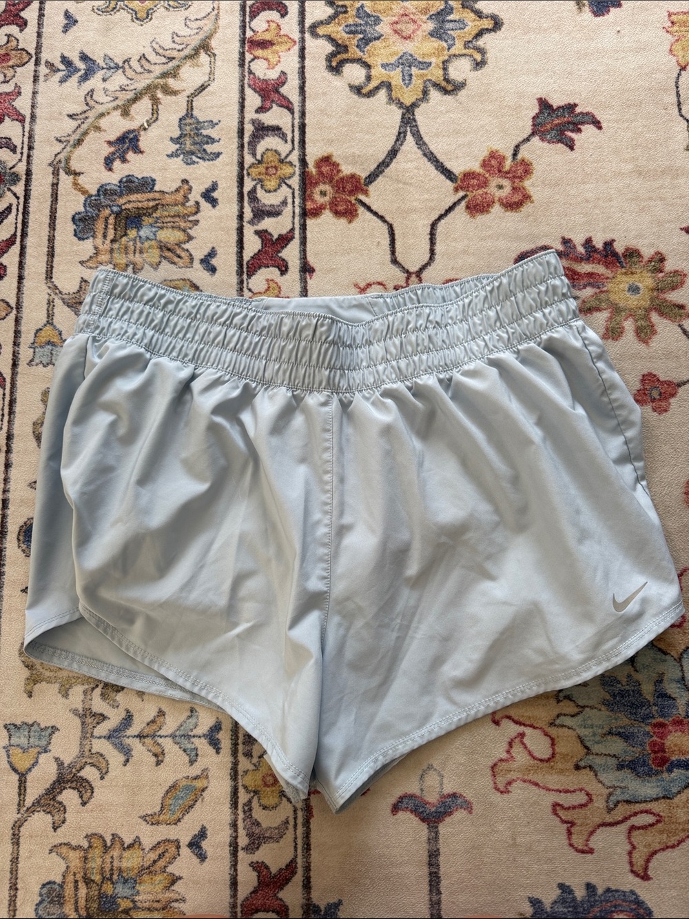 Nike Light Blue Women's Athletic Running Shorts